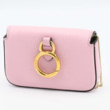 FENDI フェンディ 7AR844 ナノバケット チェーン ショルダーバッグ  鞄 ピンク 箱有 H19216