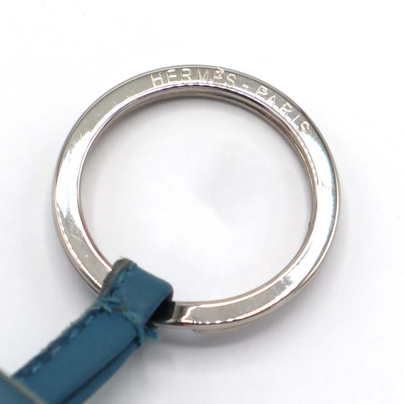HERMES エルメス チャーム カルメン タッセル ブルー系 バッグチャーム キーチャーム H20838