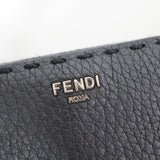 FENDI フェンディ ウォレット SELLERIA セレリア ラウンドファスナー 7M0210 AP3B 長財布 ブラック 箱袋 J611