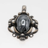GEORG JENSEN ジョージジェンセン トップ 1989-2009 925 ヘマタイト ヘリテージコレクション 約9.3g アクセサリー H24426