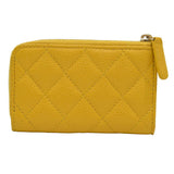 CHANEL シャネル キーケース カードケース ココマーク 25番代 財布 キャビアスキン イエロー H23450