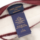 LOUIS VUITTON ルイヴィトン LV M79362 クッション モノグラム シャドウ ウール カシミヤ混 エンジ 保管袋・箱 25s1337-2