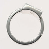 GUCCI グッチ リング スクエア プレート 8 約7.5号 925 シルバー 約6.1g アクセサリー H20607