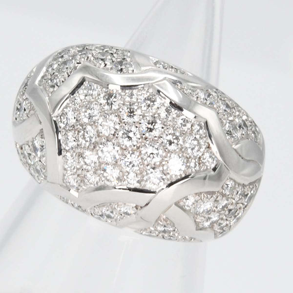 仕上済 CHANEL シャネル リング 10号 カメリア ドーム #50 7L1336 750 D 18.2g ジュエリー H17479