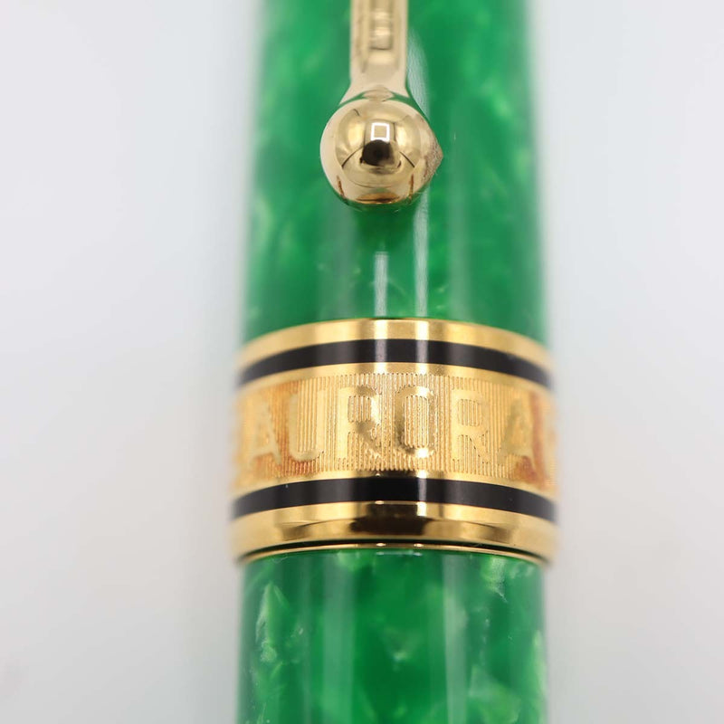 AURORA アウロラ 万年筆 プリマヴェーラ リミテッドディション ペン先18K/750 M/中字 ケース付 筆記未確認 eco1733