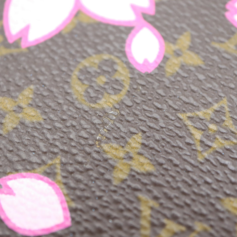 LOUIS VUITTON ルイヴィトン LV 村上隆 M92018 ミラー エテュイ・ミロワール モノグラム チェリーブロッサム H5734