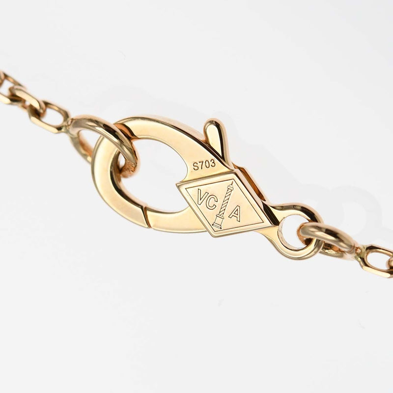 仕上済 VanCleef&Arpels ヴァンクリーフ&アーペル VCA マジックアルハンブラ ネックレス 銀座限定 Au750 6.3g ケース有 H10568