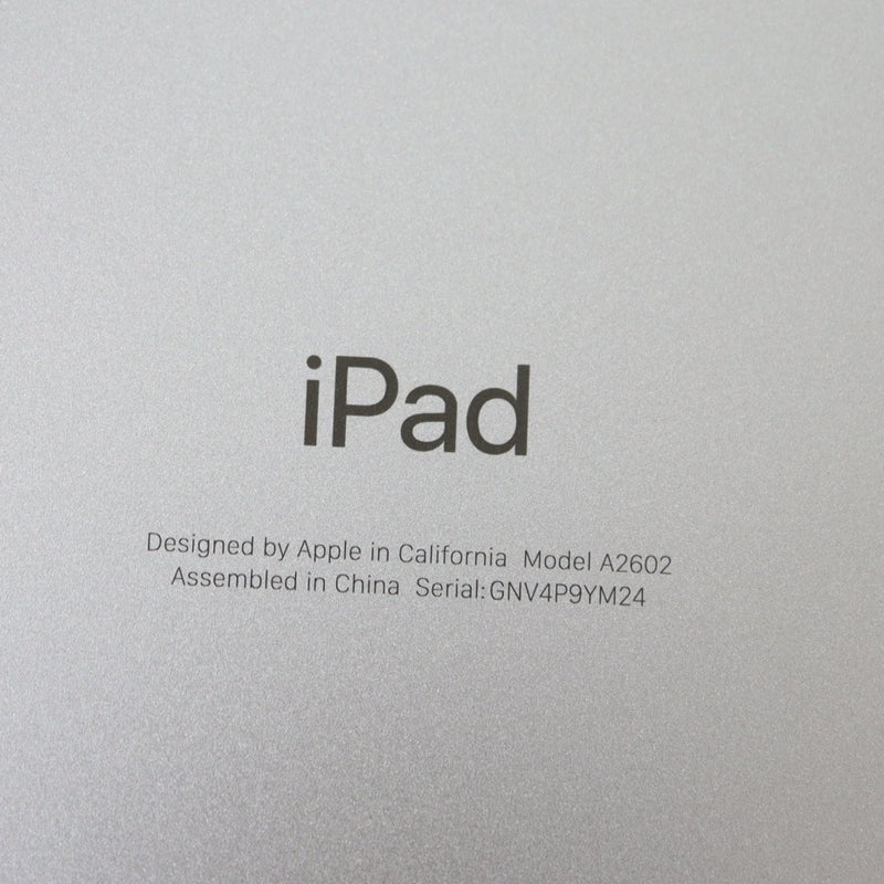 apple アップル iPad 第9世代 Wi-Fi 64GB A2602 MK2L3J/A シルバー 動作品 初期化済み 箱有 25s25-1