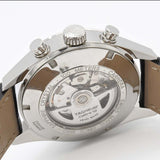 稼働 腕時計 TAG Heuer タグホイヤー カレラ キャリバー16 CV2A1AB 自動巻 黒色文字盤 レザーバンド 箱・ギャラ 22s115-1