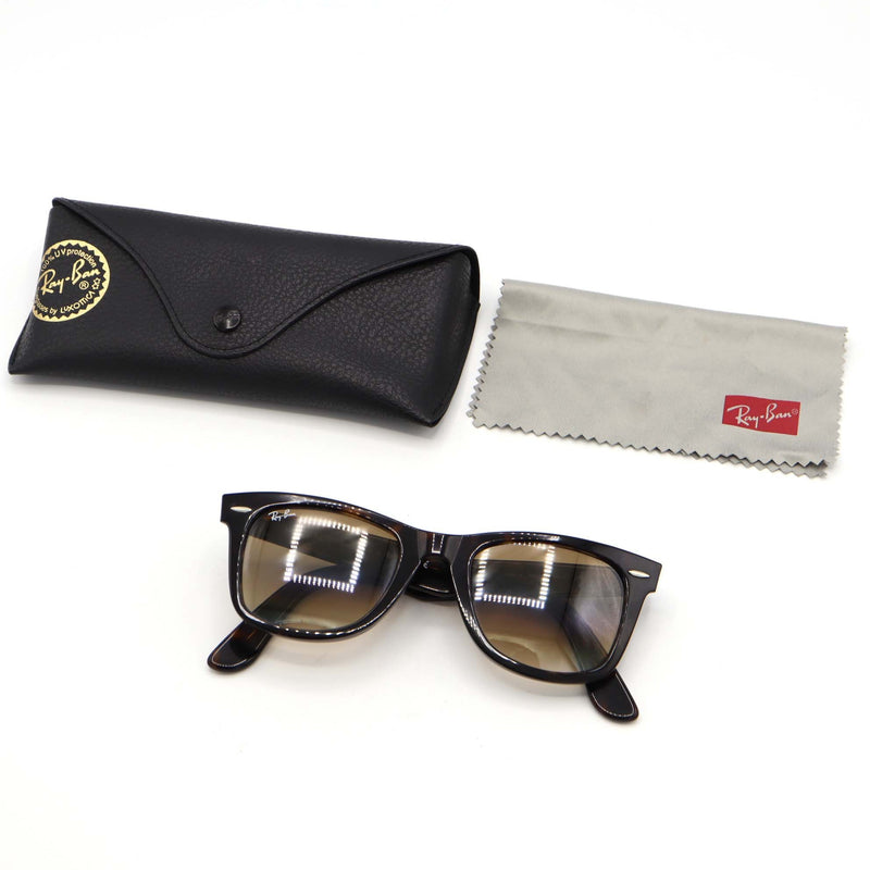 Ray Ban レイバン サングラス ウェイファーラー RB2140-A 902/51 50□22 2N ウェリントン 度無し ブラウン H7956