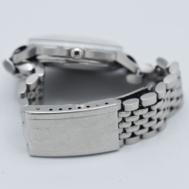 稼働 腕時計 OMEGA オメガ Seamaster シーマスター cal.565 166.037 デイト 自動巻き シルバー色文字盤 21k575-1