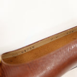 Salvatore Ferragamo サルヴァトーレフェラガモ ヴァラ リボン パンプス DG01796 サイズ7 約24cm ブラウン 箱有 H11565