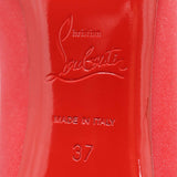 Christian Louboutin クリスチャン ルブタン ヒール パンプス 靴 37サイズ KATE85 レッド ラメ 箱有 H20791