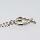 TIFFANY&Co. ティファニー ネックレス ラビングハート シルバー 925 約1.5g アクセサリー 箱袋 H20322