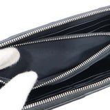 BOTTEGA VENETA ボッテガヴェネタ 長財布 カセット マキシイントレチャート ラウンドジップ ブラック 袋あり 23k418-11