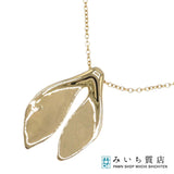 仕上げ済 TIFFANY&Co. ティファニー ネックレス リーフフィン ゴールド 750 約3.9g アクセサリー H18896
