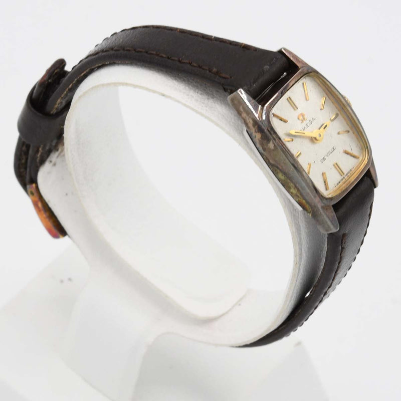 腕時計 稼働 OMEGA オメガ デビル 511.268 cal.485 手巻き シルバー色文字盤 H20355