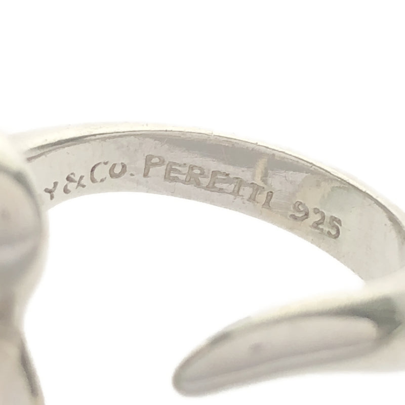 TIFFANY&Co. ティファニー リング オープンハート 10.5号 シルバー 925 約6g アクセサリー H183390-3