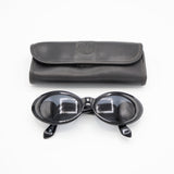 GIANNI VERSACE ジャンニ ヴェルサーチ サングラス メデューサ MOD.527 COL.N52 ブラックカラー ケース付 H13257