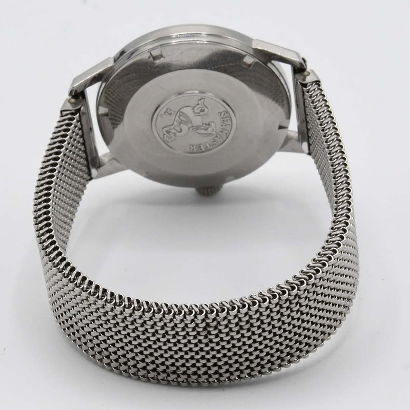 腕時計 稼働 OMEGA オメガ シーマスター 30 135.007-66 cal.286 手巻き シルバー色文字盤 ベルト社外品 箱有 H1289