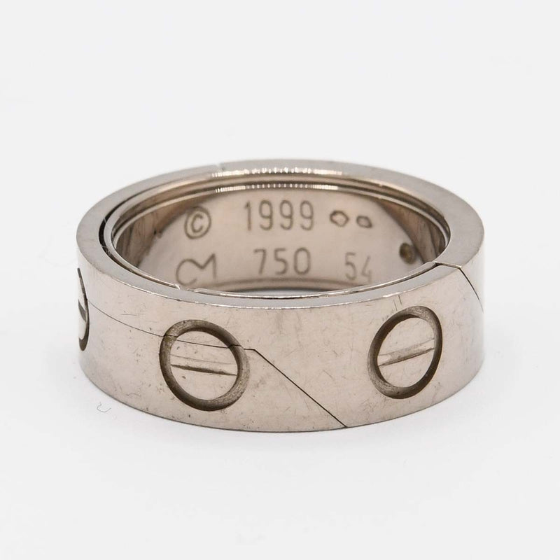 Cartier カルティエ リング ネックレス アストロラブ 14号 54 750 ホワイトゴールド 約14.8g アクセサリー H7020