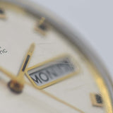 腕時計 稼働 OMEGA オメガ DE VILE 自動巻き シルバー色文字盤 ベルト社外品 eo4