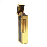 着火未確認 dunhill ダンヒル ライター ローラー式  べっ甲柄×ゴールド マーブル ビンテージ 喫煙具 コレクション レア H2987