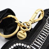 MIU MIU ミュウ ミュウ ギター キーホルダー チャーム ブラック系 アクセサリー 19k47-3