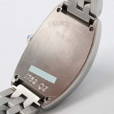稼働 腕時計 FRANCK MULLER フランクミュラー トノウカーベックス 1752QZ クォーツ 青色文字盤 2025.4月電池交換 H17323