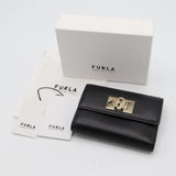 FURLA フルラ 三つ折り財布 PCW4ACO ARE000 ウォレット ブラック 箱袋 ok1573