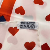 HERMES エルメス カレ90 BRIDES de GALA LOVE ブリッド・ドゥ・ガラ・ラヴ スカーフ オレンジ系 H21882