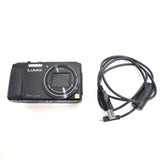 動作確認済み デジタルカメラ パナソニック Panasonic DMC-TZ40 LUMIX ブラック 黒 デジカメ 本体 24k636-2
