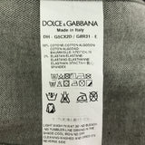 ドルチェ&ガッバーナ DOLCE＆GABBANA 37 サイズ シャツ 黒系 ブラック デニム地 長袖 コットン 服 23k232-11