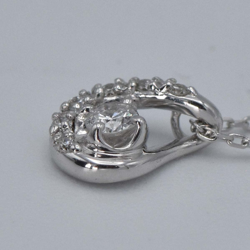 Vendome Aoyama ヴァンドーム青山 ダイヤ K18/K18WG 約1.9g ネックレス アクセサリー eco1702