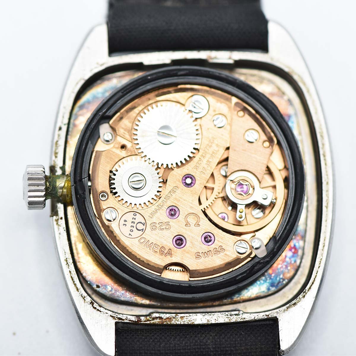 腕時計 稼働 オメガ OMEGA デビル DE VILLE 手巻き 511.0531 cal