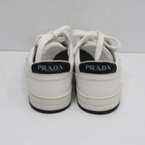 PRADA プラダ ロゴ ローカット スニーカー ダウンタウン 1E792M レザー ホワイト サイズ36 1/2 23.5cm J369