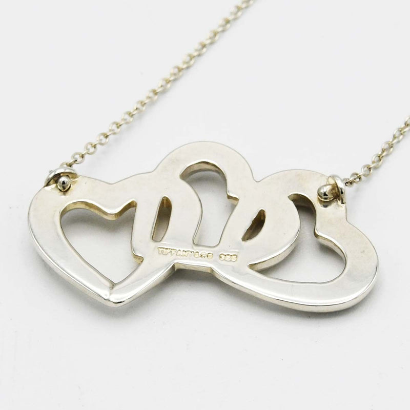 TIFFANY&Co. ティファニー ネックレス トリプルハート シルバー 925 アクセサリー 総重量5.7g H19447-1