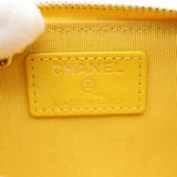 CHANEL シャネル キーケース カードケース ココマーク 財布 キャビアスキン イエロー H23450