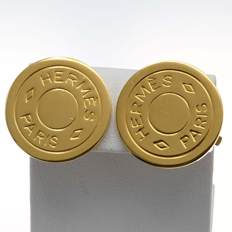 HERMES エルメス イヤリング セリエ ゴールドカラー 約7.4g アクセサリー 袋有 H10366