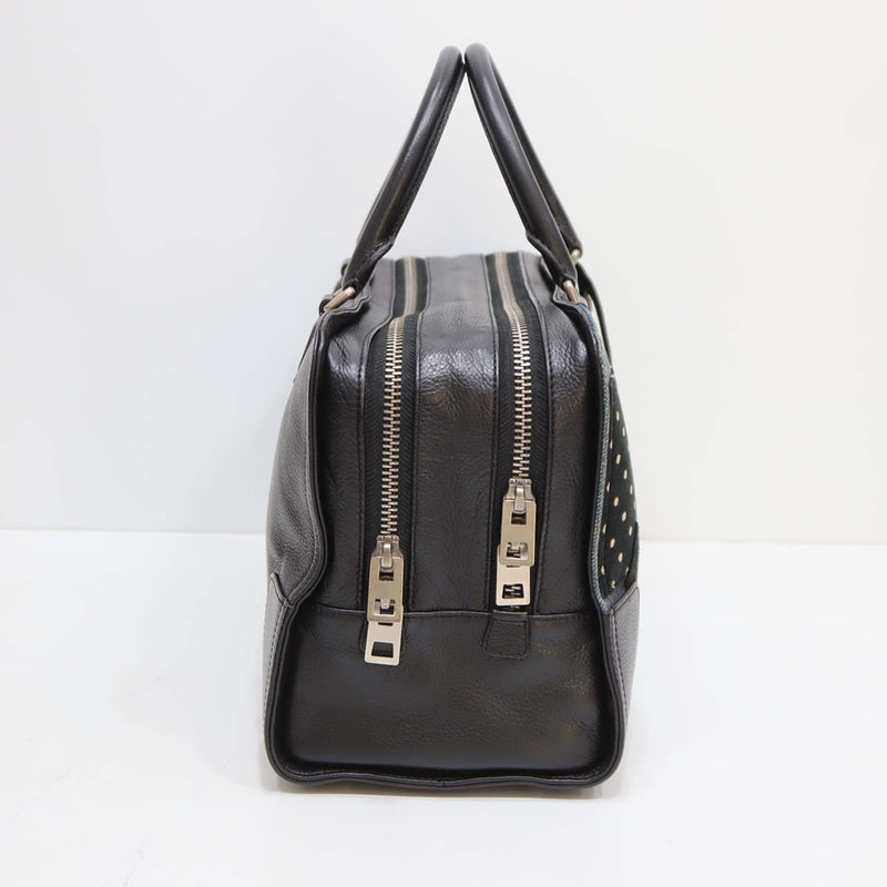 LOEWE JUNYA WATANABE コムデギャルソン コラボ バッグ アマソナ パッチワーク/デニム 335.44.I02 ロエベ 25s127-1