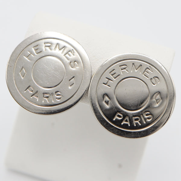 HERMES エルメス セリエ イヤリング 約7.2g シルバーカラー アクセサリー H20190