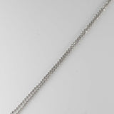 Ponte Vecchio ポンテヴェキオ ネックレス ダイヤ ハート クロス K18 D0.50 約6.8g ホワイトゴールド アクセサリー H18897