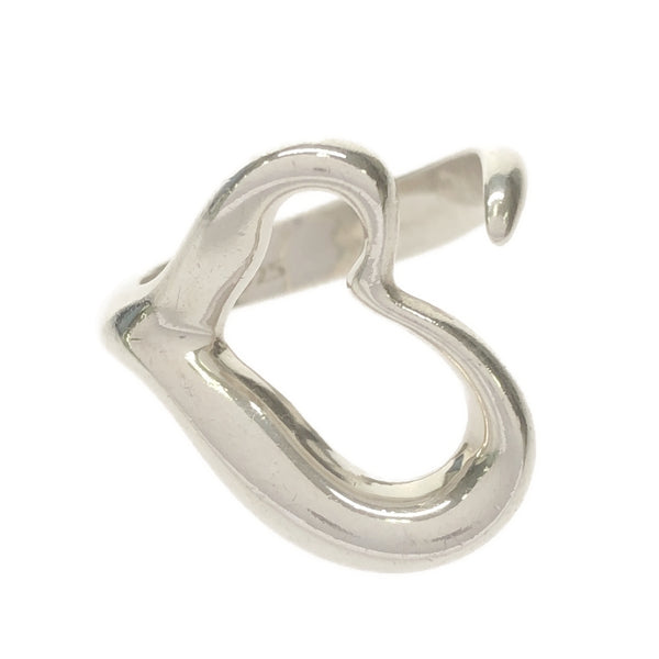 TIFFANY&Co. ティファニー リング オープンハート 10.5号 シルバー 925 約6g アクセサリー H183390-3