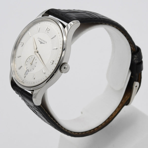 稼働 腕時計 LONGINES ロンジン L.4.685.4 28854297 スモセコ 自動巻き シルバー色文字盤 未記入保証書有 H20271