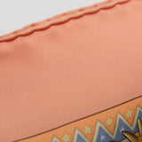 HERMES エルメス カレ90 スカーフ Axis Mundi 世界中心軸 シルク100％ オレンジ系 服飾小物 25k512-12