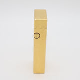 dunhill ダンヒル ガスライター US RE24163 ゴールドカラー ローラー式 喫煙具 着火未確認