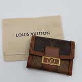 LOUIS VUITTON ルイヴィトン 財布 モノグラム ポルトフォイユ・ドーフィーヌ コンパクト M68725 袋 26k208-3