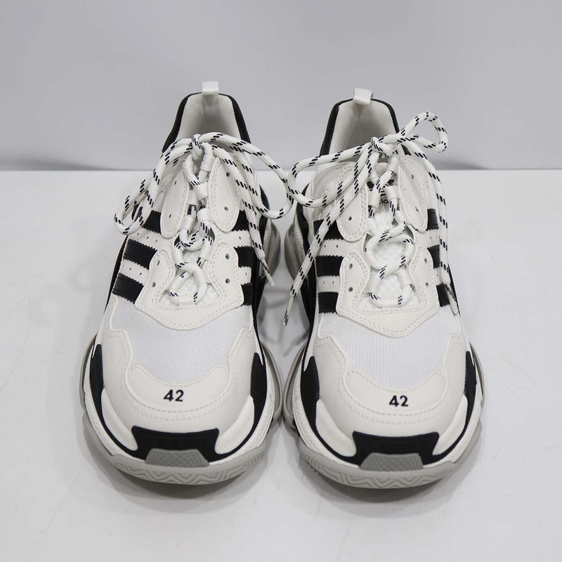 BALENCIAGA × adidas バレンシアガ アディダス コラボ スニーカー トリプルS TRAINERS サイズ42 24s1033-14
