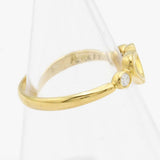 仕上済 TIFFANY＆Co. ティファニー フルハート 2P ダイヤモンド リング 指輪 18K 約1.8g 約8.5号 ゴールド ジュエリー ◆ H23510