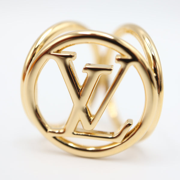 LOUIS VUITTON ルイヴィトン LV Ｍ64289 ビジューフラール ルイーズ スカーフリング H14860